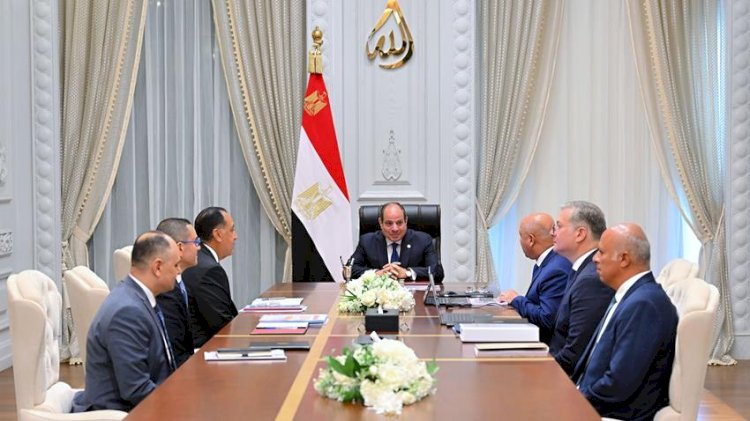 السيسي يتابع مُستجدات الموقف التنفيذي للمشروعات الصناعية
