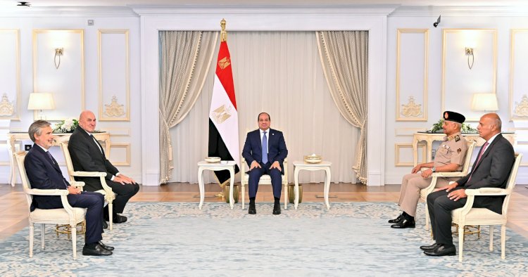 السيسي ووزير الدفاع الإيطالي يبحثان أزمات الشرق الأوسط