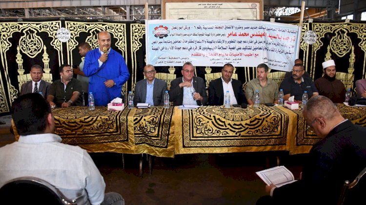 الأوقاف والنقل تنظمان ندوة توعوية بورش أبو زعبل حول السلامة المهنية