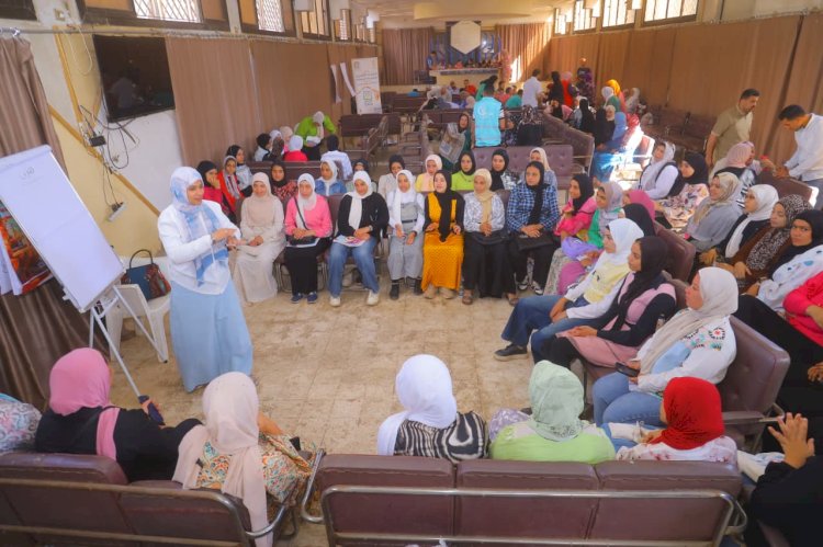 مبادرة تمكين في المحطة الرابعة بقرية المعتمدية