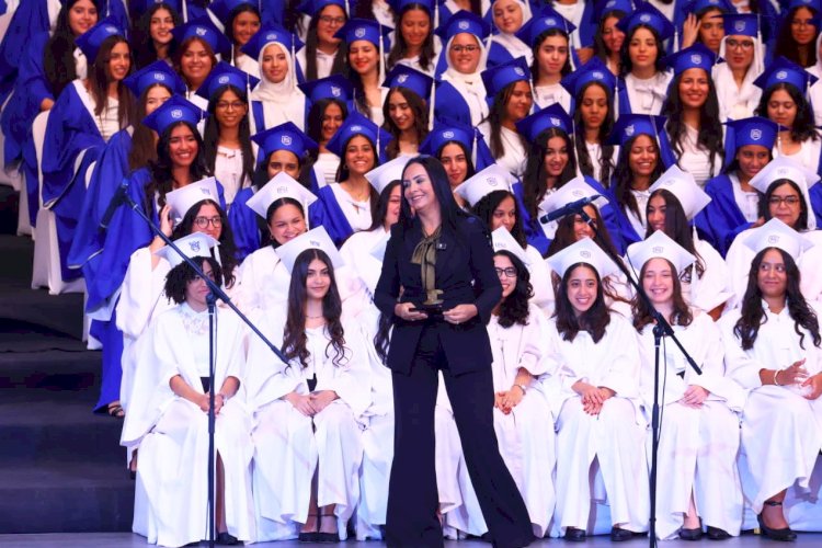 وزيرة التضامن  تشهد احتفالية تخرج طالبات كلية رمسيس للبنات