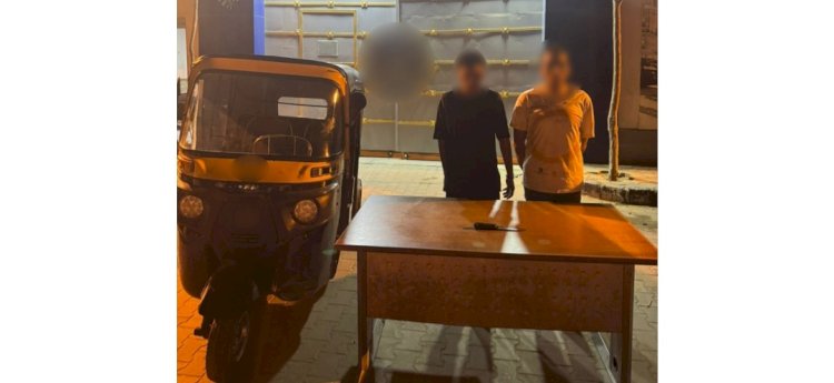 بعد مطاردة مثيرة ضبط سارقي "توك توك"بالإكراه بالجيزة