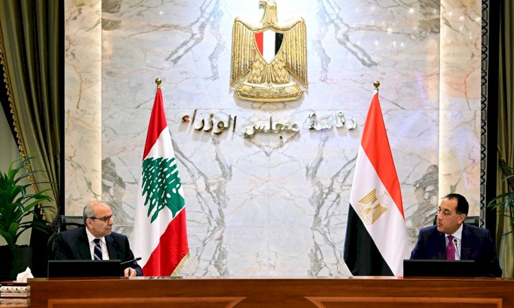رئيسا وزراء مصر ولبنان يترأسان اجتماع اللجنة العليا المصرية اللبنانية المشتركة
