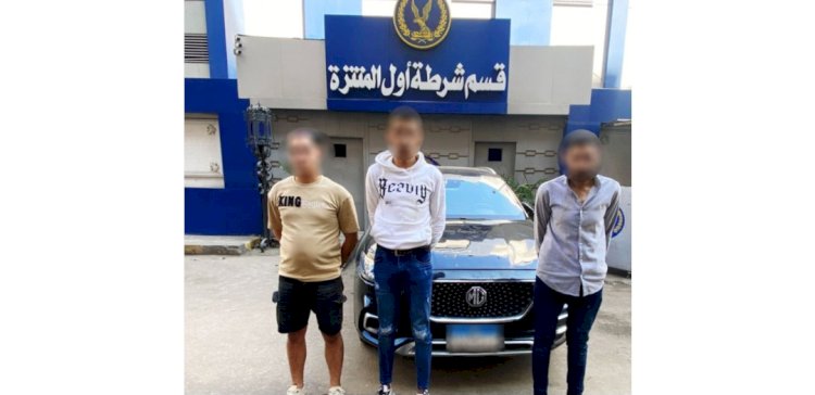 ضبط متهمين استأجرا سيارة من معرض سيارات ورفضا ردها بالإسكندرية