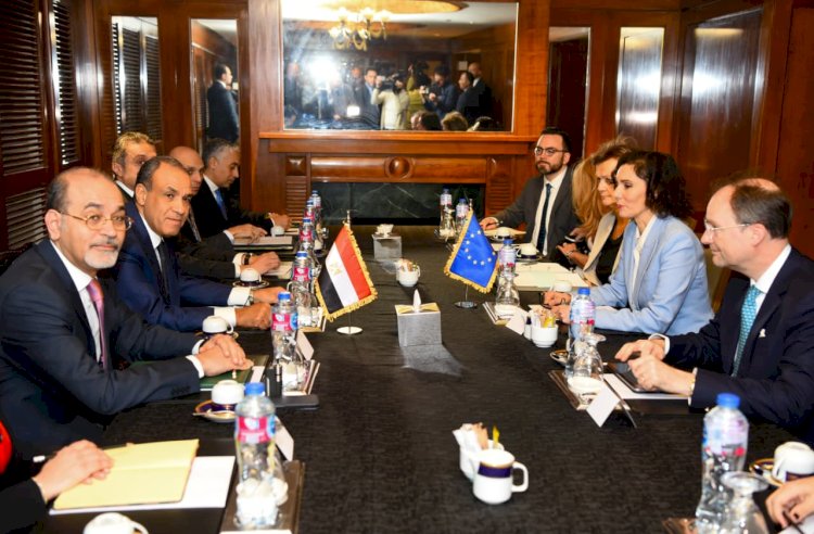وزير الخارجية يلتقى مع مفوضة الاتحاد الاوروبى لإدارة الأزمات