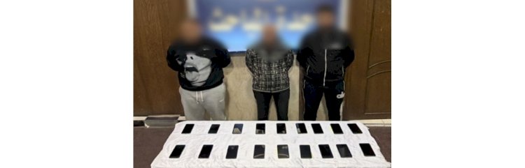 ضبط تشكيل سرقة التليفونات بالاسكندرية