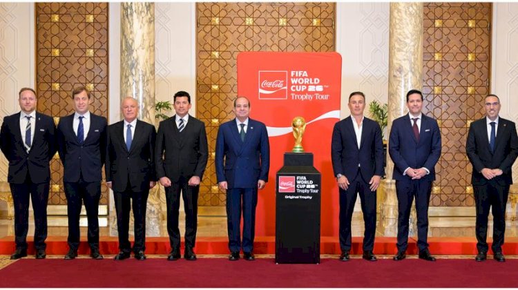 الرئيس السيسي يستقبل وفد فيفا