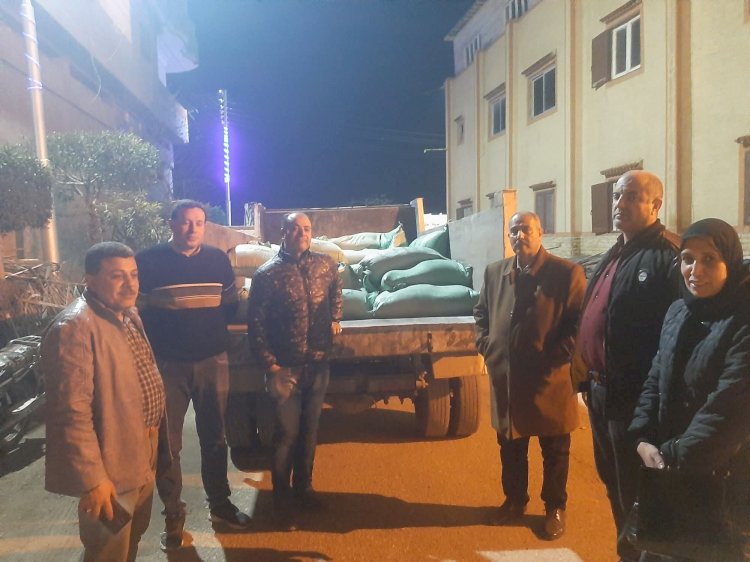 محافظ كفرالشيخ يعلن ضبط 39 شيكارة دقيق مدعم قبل بيعها بمطوبس