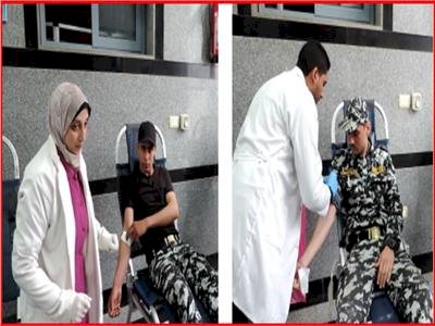 حملة للتبرع بالدم بمديرية أمن البحيرة 