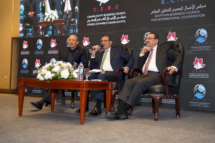 وزير الزراعة يستعرض استراتيجية الأمن الغذائي في ندوة مجلس الأعمال المصري الكندي