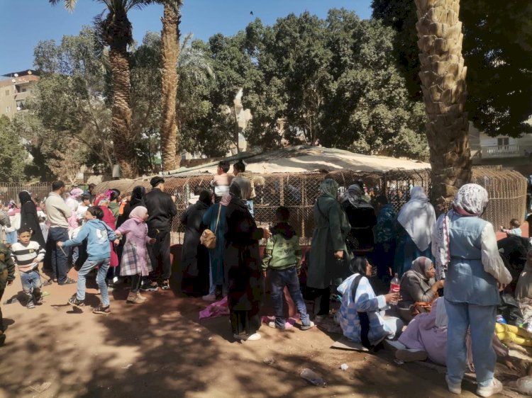 حدائق الحيوان والأسماك يستقبلون 56 ألف زائر خلال احتفالات شم النسيم