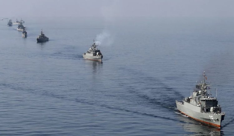 25 سفينه متنوعة تعبر مضيق هرمز وسط إجراءات أمنة من الحرس الثوري الإيراني