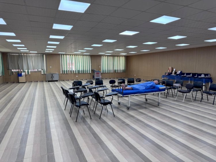 كلية التمريض جامعة أسوان تفتتح معامل تمريض متطورة بالحرم الجامعي الجديد