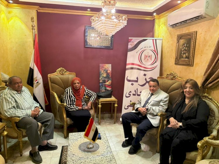 الاتحادي الديمقراطي يستقبل رئيسة جمعية  دنقلا للثقافة والتراث النوبي السودانية