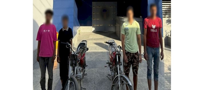 الحركات الاستعراضية بالدراجات نهايتها الحبس بسبب فيديو في سوهاج