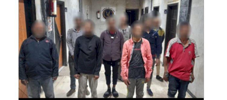القبض علي 10 متهمين يستغلون الأطفال في التسول