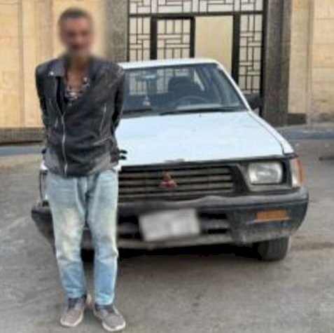سرق سيارة الحكومة ففضحه الفيس بوك ووقع في يد الأمن بالجيزة
