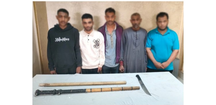 ضبط طرفي مشاجرة العصا بالجيزة