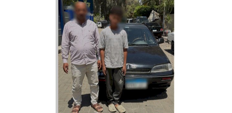 مقطع الفيديو يقود الشرطة للقبض علي طفل لقيادته سيارة بالقاهرة