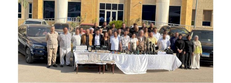 ضبط تشكيل العثور علي مقابر اثرية اسفل الاراضي بالجيزة