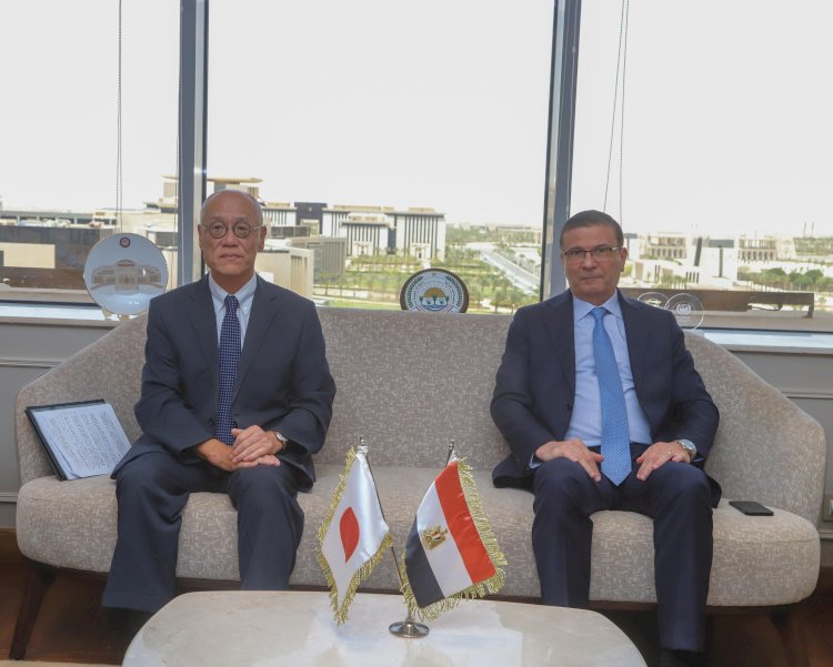 وزير الزراعة يبحث تصدير المنتجات المصرية للأسواق الآسيوية مع سفير اليابان بالقاهرة