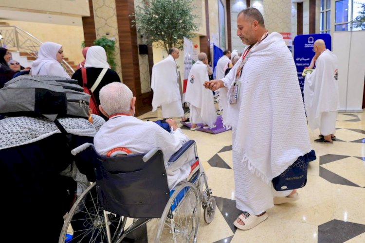التضامن توفر خدمات الإتاحة لحجاج الجمعيات الأهلية من ذوي الإعاقة وكبار السن