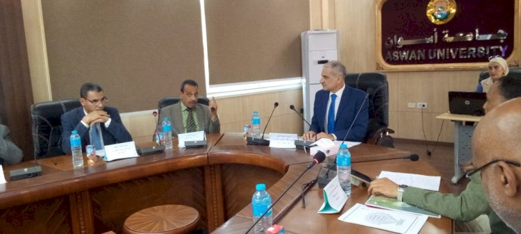 مجلس جامعة أسوان يناقش استعدادات الكليات بسرعة إعلان نتائج الامتحانات