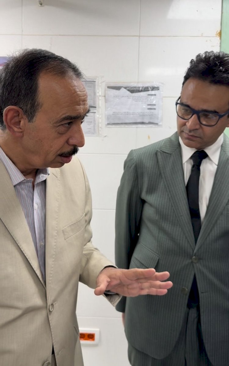 "راشد"يؤكد على حسن معاملة المرضى وتوفير الرعاية الطبية اللائقة بهم خلال العيد
