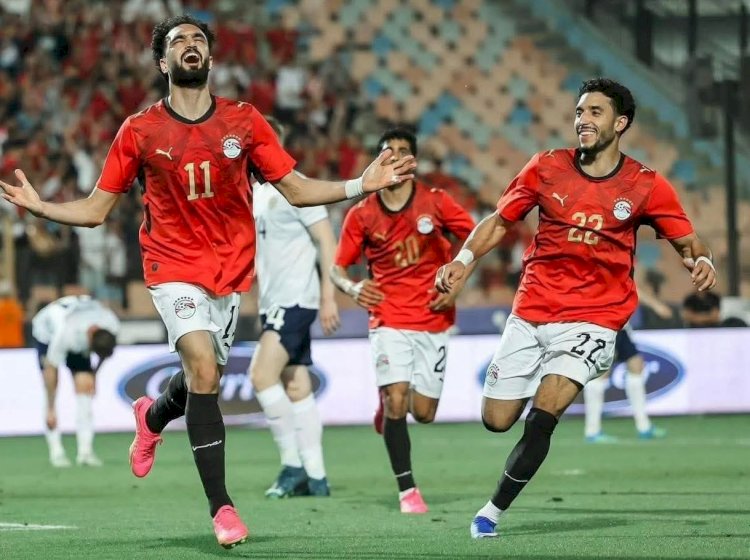 منتخب مصر يفوز على منتخب روسيا استعدادا لكأس العالم