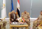 رئيس جامعة أسوان يستقبل قيادات التجنيد والتعبئة
