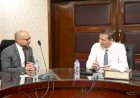 وزير الزراعة يستقبل  شركة "بيتي" لبحث تطوير مراكز تجميع الألبان
