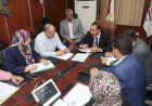 محافظ سوهاج يتفقد غرفة العمليات الرئيسية بمديرية التربية والتعليم