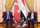 وزير الخارجية يلتقى نظيره التركي على هامش اجتماع الأطراف الاقليمية الأربعة بالقاهرة