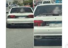 ننفرد بنشر قصة استبدال قائد سيارة  اللوحات المطموسة بلوحات جديدة بالقاهرة