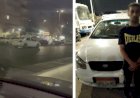 التحفظ علي سيارة فيديو السير عكس الاتجاه بالقاهرة