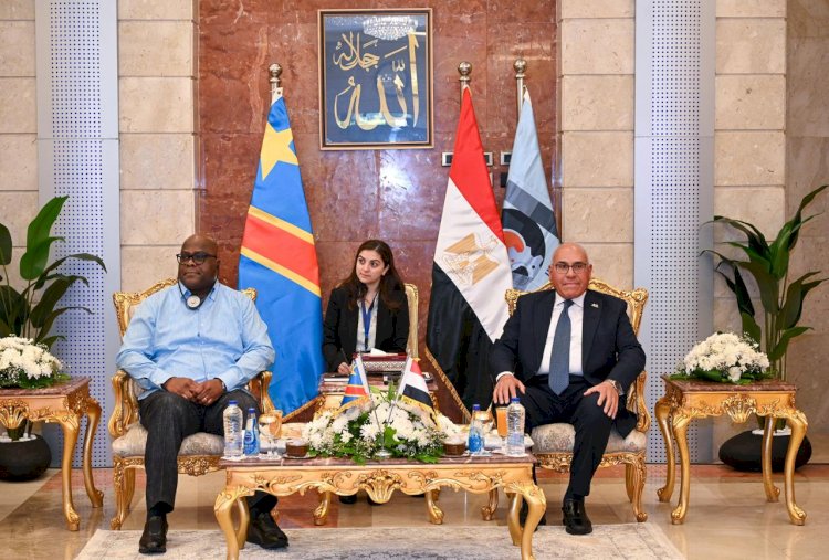 رئيس جمهورية الكونغو الديمقراطية  يزور الهيئة العربية للتصنيع ويشيد بالقدرات التصنيعية بالهيئة