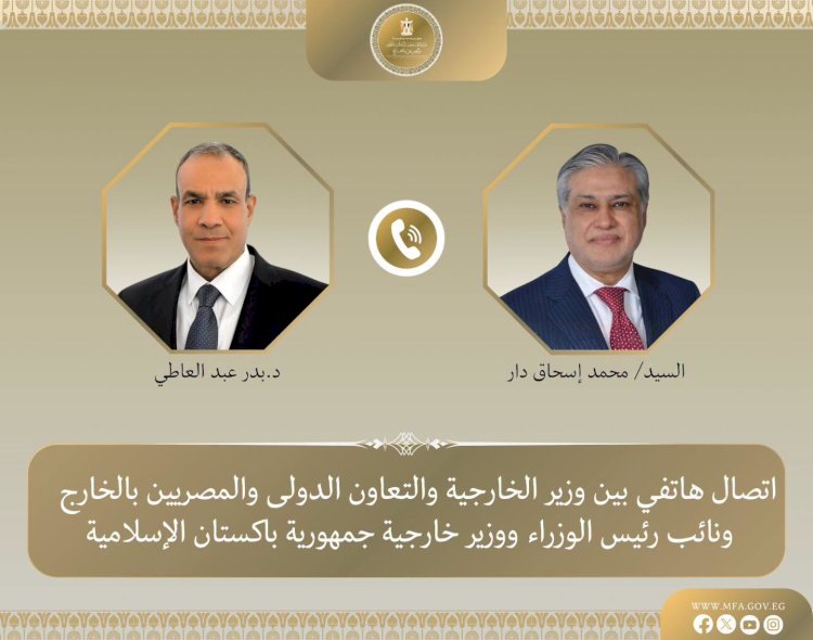 وزير الخارجية يبحث مع نظيره الباكستاني التطورات الاقليمية