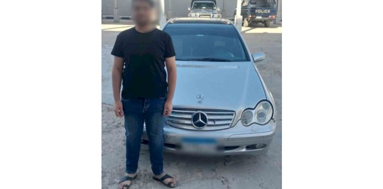 ضبط طالب فيديو سيارة الحركات الاستعراضية بسوهاج