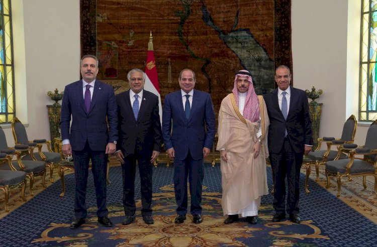 السيسي يستقبل وزراء خارجية السعودية وتركيا وباكستان لبحث التطورات الإقليمية