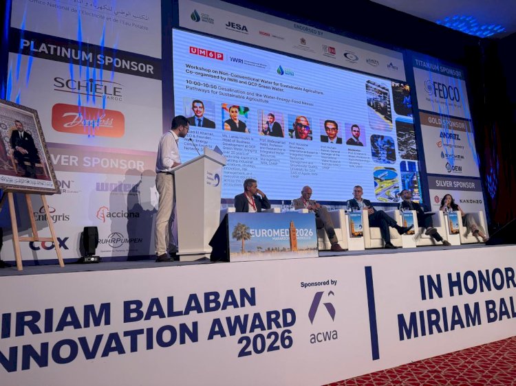 "بحوث الصحراء" يشارك في مؤتمر الجمعية الأوروبية لتحلية المياه بالمغرب