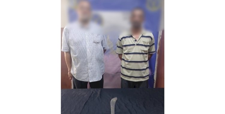 نكشف فيديو قيام جزار بأعمال بلطجة وإشهار سلاح في وجه شقيقه بالقاهرة
