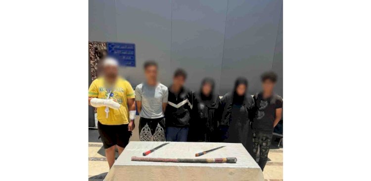 نكشف فيديو  مشاجرة الأسلحة البيضاء والعصا الخشبية بالقاهرة