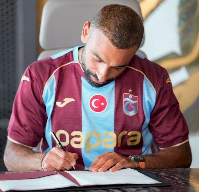 الفرعون المصري محمد صلاح ومكاسب لاحدود لها لنادي طرابزون سبور التركي
