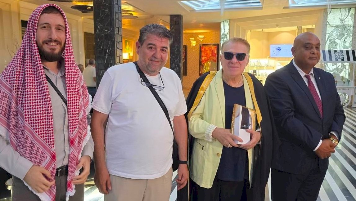تكريم أردني رفيع للفنان البلغاري فاسيل نايدينوف
