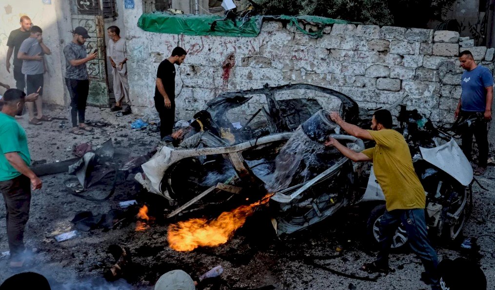 استشهاد مدير شرطة محافظة غزة باستهداف إسرائيلي لمركبته