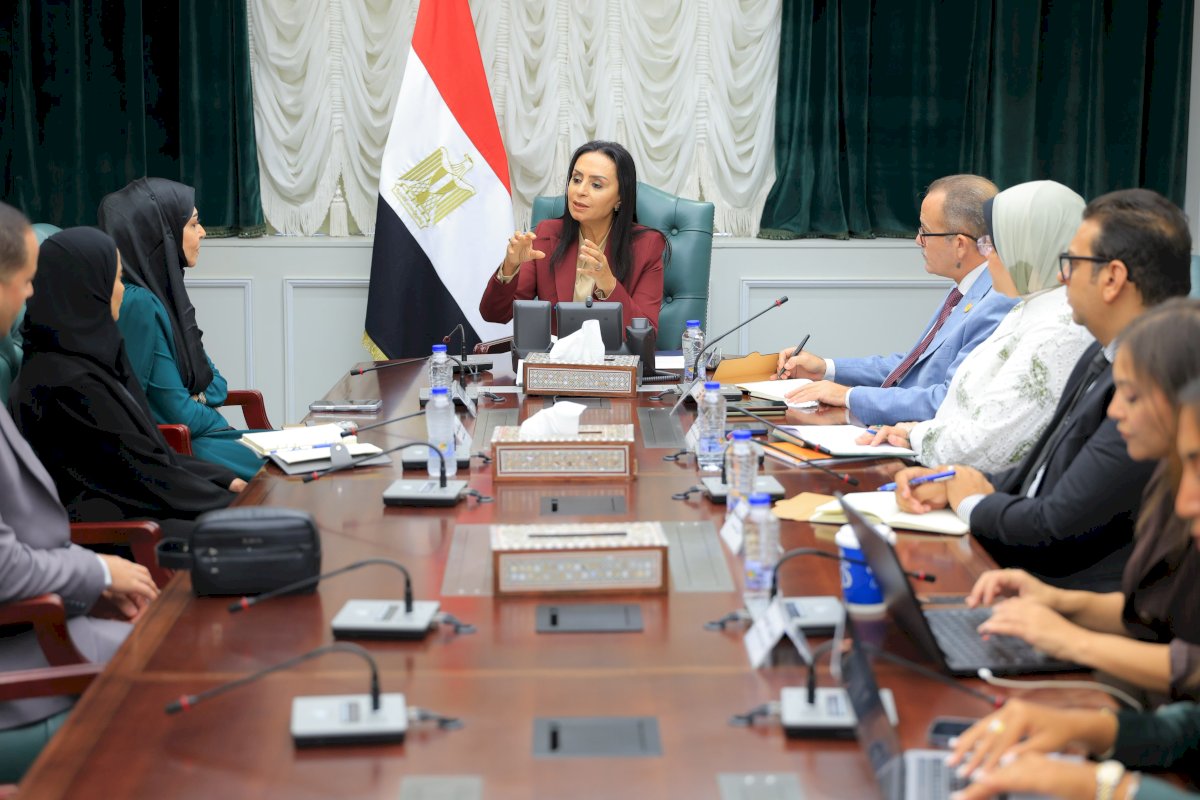 وزيرة التضامن تبحث مع الجانب القطري الاستفادة من الخبرات المصرية في مجال الإعاقة
