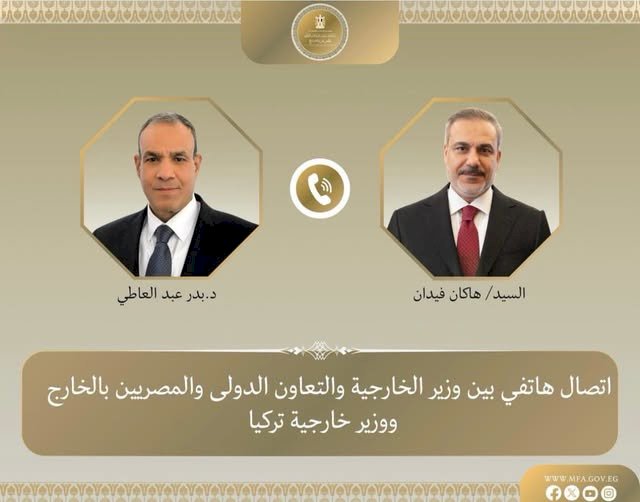 وزيرا الخارجية المصري والتركي يبحثان التطورات الإقليمية
