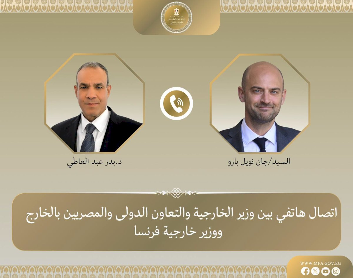 وزير الخارجية ونظيره الفرنسي يبحثان التطورات الإقليمية