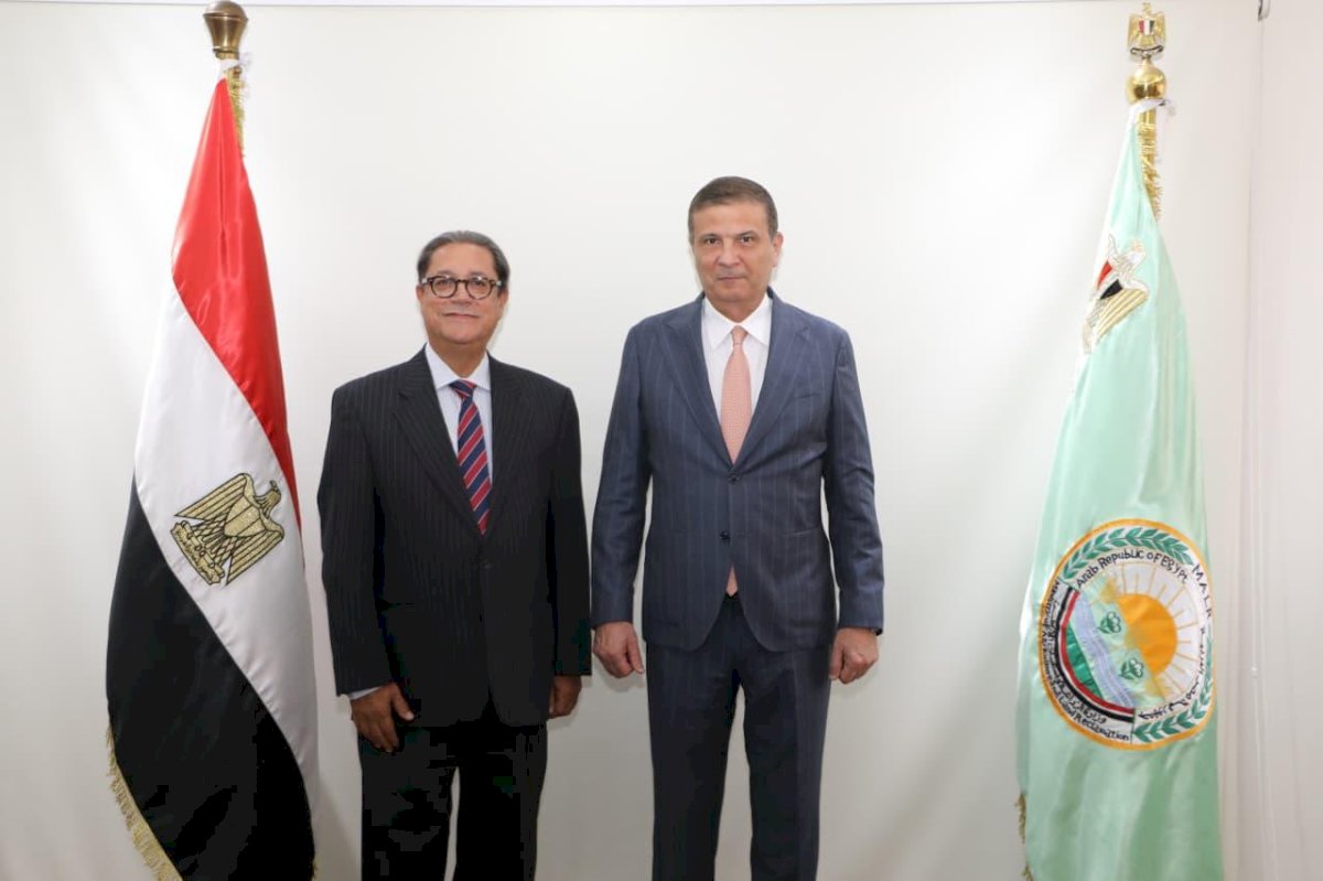 وزير الزراعة يستقبل المدير العام الجديد لـ "إيكاردا"