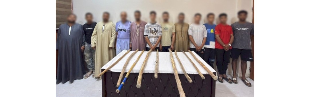 نكشف فيديو مشاجرة العصا الخشبية بالمنيا